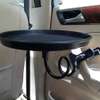 Round Multifunctional Car Tray with Clamp Bracket thumb 1