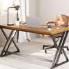Office Desk: Modern Metal Base Study Desk thumb 4