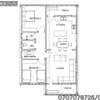 2 bedroom  with concrete gutter (house plan) thumb 3