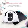 120W UV LED Nail Lamp Gel Nail Dryer,With 4 Timer Setting Portable Nail Curing Light For Gels Polishes thumb 1