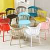 Dining Chair : Plastic Round Dining Seat with Legs thumb 5