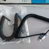 4k Coiled Micro HDMI Cable;Coiled Spring Micro HDMI To Full thumb 2