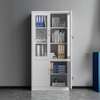 Office Cabinet: Half Glass Door Storage Office Cabinet thumb 1