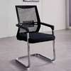 Ergonomic Armrest Visitors Waiting Chrome-Based Chair thumb 2