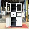 Office Cabinet: Lockable Cabinet With Secure Safe thumb 1