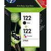 122 inkjet cartridge black and coloured refills CH562HE thumb 3