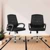 Swivel Mesh Mid Back Secretarial Office Working Chair thumb 8
