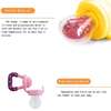 Silicone Baby Fruit Feeder Pacifier with Teething Rattle Toy thumb 3