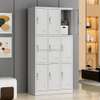 Office Cabinet; Stacked 9-Compartment Office Locker thumb 3