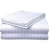 luxury cotton stripped bedsheets thumb 2