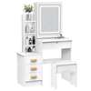 Cosmetic Bedroom Table with Mirror and Stool thumb 5