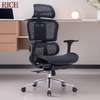OFFICE CHAIR: Black Orthopedic Office Chair thumb 3