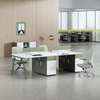 4-Persons Modular Modern Office Workstation thumb 4