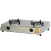 RAMTONS GAS COOKER 2 BURNER STAINLESS STEEL thumb 0