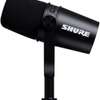 Shure MV7 USB Podcast Microphone for Podcasting, Recording, Live Streaming & Gaming, Built-In Headphone Output, All Metal USB/XLR Dynamic Mic, Voice-Isolating Technology, TeamSpeak Certified - Black thumb 1