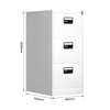 3-Drawer Steel Office Cabinet thumb 6