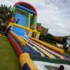 water slides and combos with pool for hire thumb 0