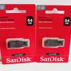 SanDisk Cruzer Blade USB 2.0 Flash Drive 64GB (Black) thumb 0