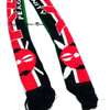 Kenya Knit scarf with black cap thumb 1