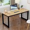 Durable Wood Metal Frame Office Computer Working Desk thumb 0