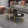 Dining Table: Round Dining Coffee Table In Kendu thumb 1