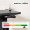 Electric Standing Desk; 48x24 Inch with Headphone Hook thumb 3
