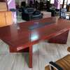 Boardroom Table; 2.4M Mahogany Boardroom Table thumb 7