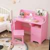 Super quality wooden kids studydesk with a chair thumb 2