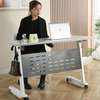Office Table : odern Foldable Seminar Conference Table thumb 3