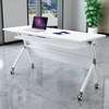 White Rectangular Office Foldable Training Desk thumb 2