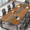 Boardroom Table: Wood Pecan Boardroom Table thumb 4