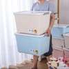 storage boxes :blue ,peach and cream thumb 1