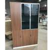 Office cabinet: 3-door wooden storage file cabinet thumb 0