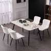 Dining Set; 4 Seater Marble Dinner Set thumb 1