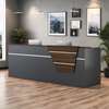Reception Desk: Long Welcoming Reception Desk thumb 2