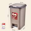 2oLitres waste bin/Rubbish dustbin with pedal/hwk thumb 0