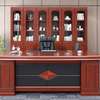 Office Desk: 1600MM Rich Mahogany Desk thumb 0
