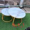 Glass top Nesting Tables thumb 2