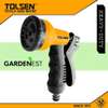 Garden Hose 8-Pattern Nozzle High Pressure Stream thumb 4