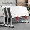 Office Table; Fliptop White Office Training Foldable Table thumb 1