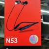 Itel N53 Ergonomic Magnetic Wireless Neckband - Black thumb 1