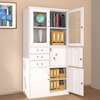 3-Drawer Office Cabinet with Safe & Glass Door Display thumb 4