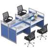 Office Workdesk :4-Way Office Workstation thumb 5