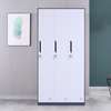 Sleek Steel Clothing Locker – 3-Door Modern Design thumb 5