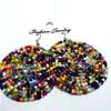 Womens Multicolor beaded maasai earrings thumb 0