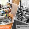 Over The Sink Dish Drying Rack,3 tier thumb 2