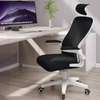 Office Chair: Black Flip-Up Armrest Office Seat thumb 4