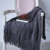 Soft Knitted Throw Blanketswith Tassel thumb 6