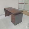Office Desk; 1.4m Brown Executive Office Director`S Desk thumb 0
