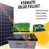 450w solar panel with battery 200ah/20hr thumb 0